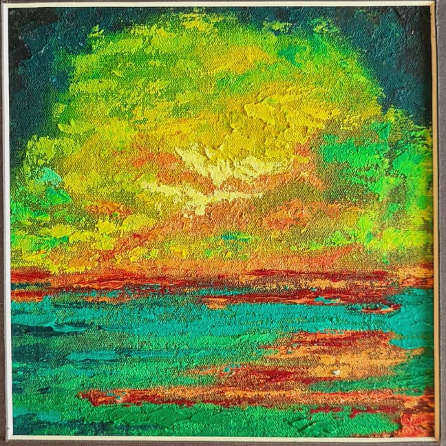 Seascape: Sunset by the Sea